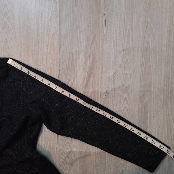 Unique Vintage V-Neck Bow Metallic Sweater -Size: 2x / 18 - Picture 8 of 8